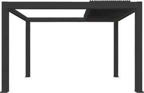 Pergola bioclimatica retrattile motorizzata 4x4 m