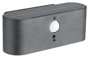 Lampada solare da parete LED esterna con sensore LED/2,5W/3,7V 3000K IP54