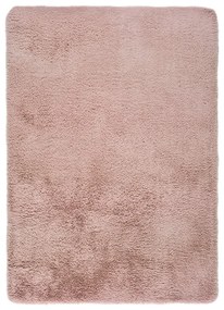 Tappeto rosa , 140 x 200 cm Alpaca Liso - Universal