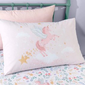 Biancheria da letto singola per bambini 135x200 cm Fairytale Unicorn - Catherine Lansfield