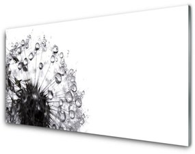 Quadro acrilico Pianta di tarassaco 100x50 cm