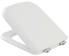 Sedile wc dedicato VITRUVIT serie GIRONDA in termoindurente bianco lucido