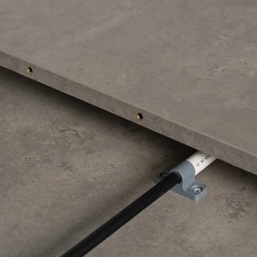 Tavolo da pranzo rotondo allungabile con estensione ø 120 cm Rocía – Ixia