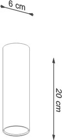 Sollux SL.2072 - Faretto LAGOS 1xGU10/10W/230V colore crema