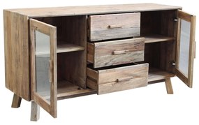 PINUS - credenza con 3 cassetti