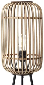 Brilliant - Lampada da terra WOODROW 1xE27/60W/230V bambù