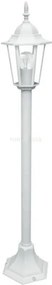 Paletto milano bianco 1 luce attacco e27 ip44 17x105cm alluminio e ...