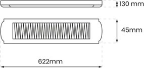 Lampada fluorescente 2xG13/18W/230V