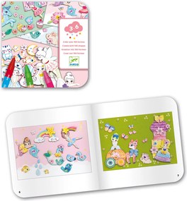 Gioco d'arte - Creiamo il mondo di una ragazza - Collage