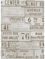 Mindthegap Carta da parati Vintage Signs - WP20036