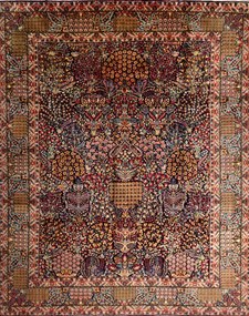 Kerman Tappeto persiano 370x300 (Iran)