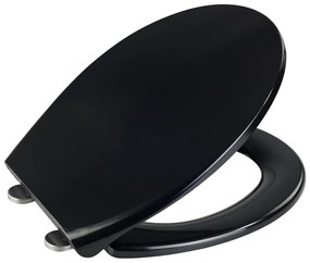 Sedile del wc con chiusura automatica 37,5 x 46 cm Vorno - Wenko