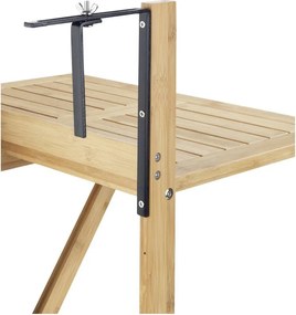Tavolino da giardino in bambù 44x64 cm Waikiki – Wenko