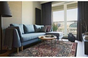 Tappeto in lana verde scuro 200x300 cm Ava - Agnella