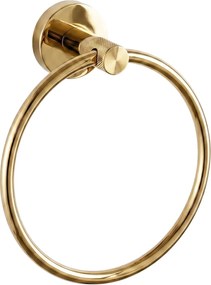 Portasciugamano da bagno Ring 6610 Modern Gold