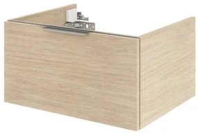 Mobile da bagno sotto lavabo SENSEA Neo marrone lucido L 60 x H 32 x P 48 cm, lavabo non incluso