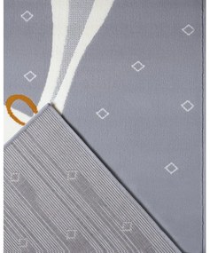 Tappeto grigio per bambini 220x160 cm Bunny Polly - Hanse Home