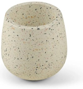 Vaso in cemento ø 15 cm Terrazzo - Bonami Selection