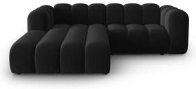 Divano angolare antracite ad angolo sinistro Lupine - Micadoni Home