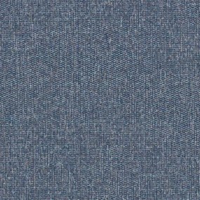 Letto matrimoniale imbottito blu con griglia 200x200 cm Basti - Ropez