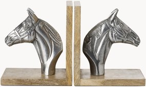Set di 2 fermalibri Horse