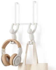 Appendiabiti in plastica bianca 22 cm Buddy - Umbra