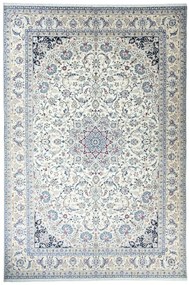 Nain Tappeto 400 x 590 Beige (Iran) Annodato A Mano