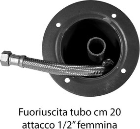 Fontana da Giardino con Rubinetto e Secchio Belfer 42/ARC Cactus Ruggine...