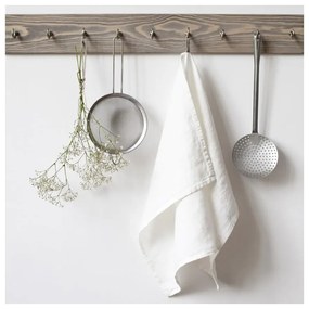 Strofinaccio in lino bianco, 65 x 45 cm White - Linen Tales