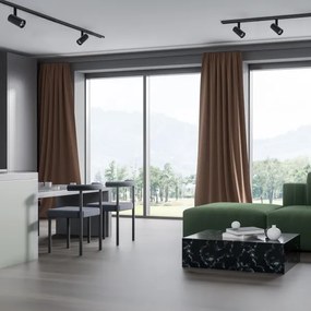 Faretto LED per binario MAGNETIC TRACK LED/10W/48V nero