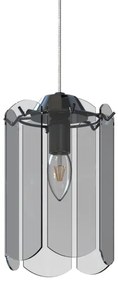 Zuma Line MD3523-1-EBCN - Lampadario a sospensione con filo NIRA 1xE14/40W/230V nero