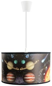 Lampadario bambini SPACE 1xE27/60W/230V su cavo