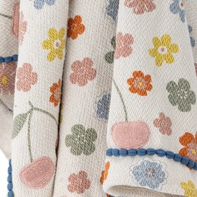 Coperta per bambini in cotone riciclato 130x160 cm Cherry – Bloomingville Mini