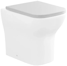 Copriwc originale serie Plana bianco lucido con chiusura soft-close