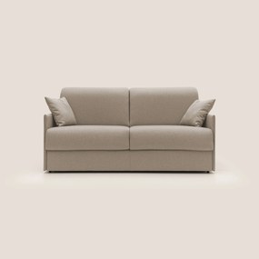 Evans Divano letto matrimoniale in tessuto impermeabile T13 beige