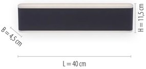 Paul Neuhaus 9484-13 - LED Lampada da esterno dimmerabile ELSA 2xLED/9W/230V IP65