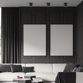 Faretto LED GEORGE 1xE27/6W/230V diametro 11 cm nero