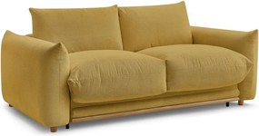 Divano giallo allungabile 214 cm Ernest – Bobochic Paris