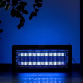 Trappola elettrica per insetti 2x15W/230V, copertura 120 m²