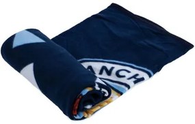 Manchester City Fc  Coperta 150 cm x 125 cm TA12170  Manchester City Fc