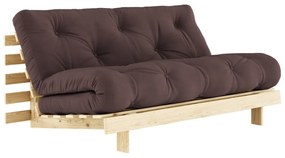 Divano letto marrone 160 cm Roots - Karup Design
