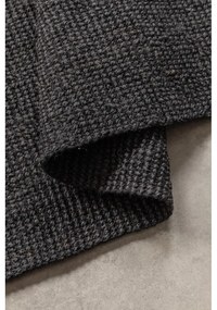 Tappeto nero in iuta 80x150 cm Bouclé – Hanse Home