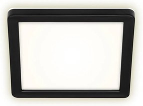 Briloner 3010-015 - Plafoniera LED LED/8W/230V 19x19 cm nero IP44