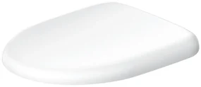 Copriwater Architec tondo originale per serie sanitari sganciabile in duroplast bianco con sgancio rapido