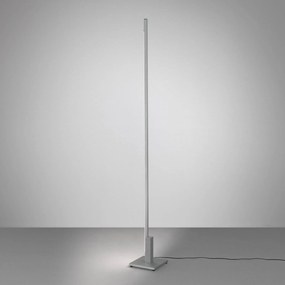 Quitani Talon LED piantana alluminio anodizzato naturale