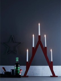 Decorazione luminosa natalizia rossa Bjurfors - Markslöjd
