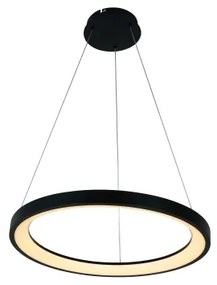 Brilagi - Lampada a sospensione dimmerabile su cavo FALCON SLIM LED/42W/230V Ø 50 cm nero + telecomando