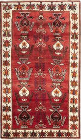 Gashghai Tappeto persiano 210 x 120 Rosso (Iran) Annodato A Mano