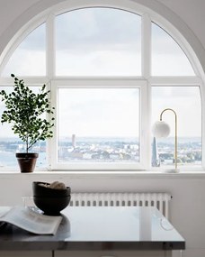 ByRydens 4024620-5000 - Lampada da tavolo BELLAGIO 1xE27/8W/230V