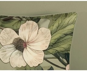 Set copripiumino e federa color kaki in raso di cotone per letto singolo ed esteso 140x220 cm Onaz – Descanso